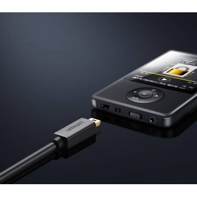 4. Ugreen USB Cable – Mini USB, 480 Mbps, 2 m, US132 (Black)