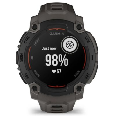 12. Garmin Instinct E smartwatch - 45mm black/charcoal