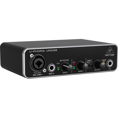 4. Behringer UMC22 - USB audio interface