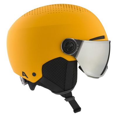 4. ALPINA ZUPO VISOR Q-Lite burned-yell. matt 51-55 winter helmet