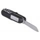 3. AZYMUT Izeron pocket knife - 13 tools + holster, 90 mm black (HK20017-8BL)