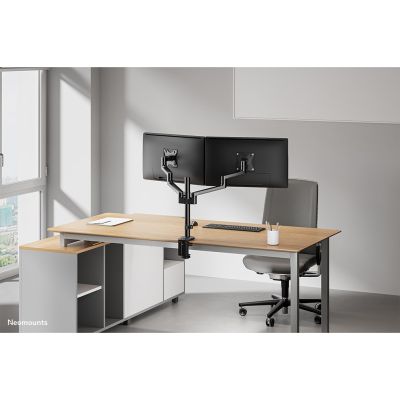 10. Neomounts DS60-425BL2 Monitor Holder/Stand 68.6 cm (27") Desk Black