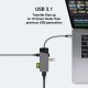 12. GREEN CELL HUB USB-C ADAPTER GC CONNECT 7IN1 (3XUSB 3.1, HDMI 4K 60HZ, USB-C PD 85W, MICROSD/SD)