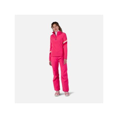 6. Rossignol W Strawpile Fleece Hz Pink Sweatshirt