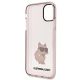 7. Karl Lagerfeld KLHCN61HNCHTCP iPhone 11 / Xr 6.1" pink/pink hardcase Ikonik Choupette