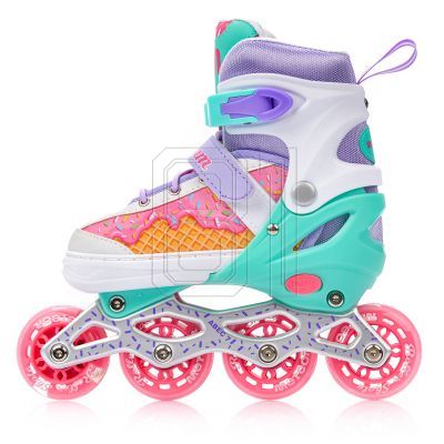 18. Inline skates Meteor 4in1 Cream M 34-37 10142