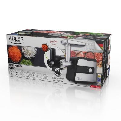 15. Adler AD 4813 2000W Mincer Black, Silver