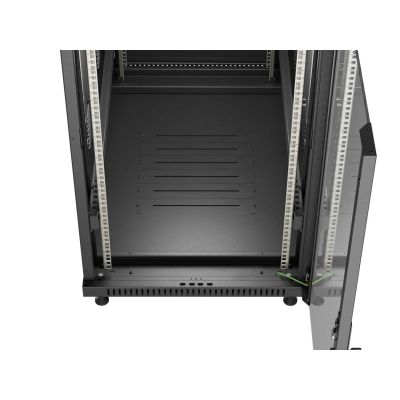 11. LANBERG FLOOR RACK CABINET 19" 27U 600X1000 BLACK
