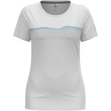Women's short-sleeve ODLO F-Dry Ridgeline T-Shirt Crew Neck s/s, white