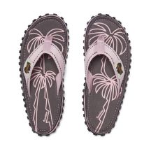 Gumbies unisex flip-flops ISLANDER FLIP-FLOP PALM LEAF PINK