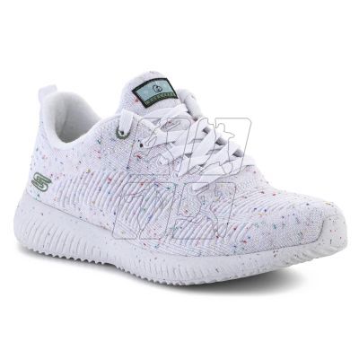 6. Skechers Bobs Squad Reclaim Life Shoes W 117282-WHT