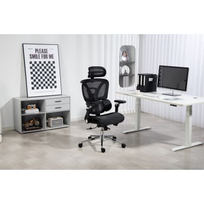 35. Activejet ergonomic office chair YK848, black