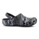 6. CROCS CLASSIC CAMOUFLAGE CLOG BLACK/SLATE GRAY 211936-0DD