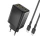 Dudao A29C 65W GaN Wall Charger + USB-C Cable - Black