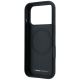 7. BMW M Tire Track with Silver Line MagSafe Case for iPhone 18 Pro / 17 Pro - Dark Gray