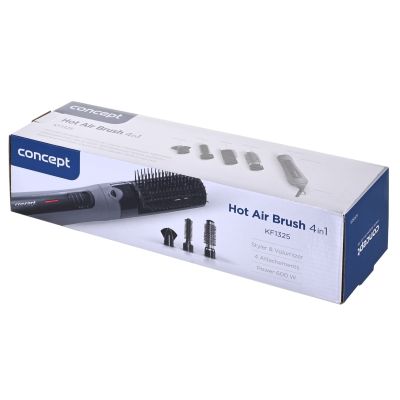 6. CONCEPT KF1325 hair curler with 4 attachments