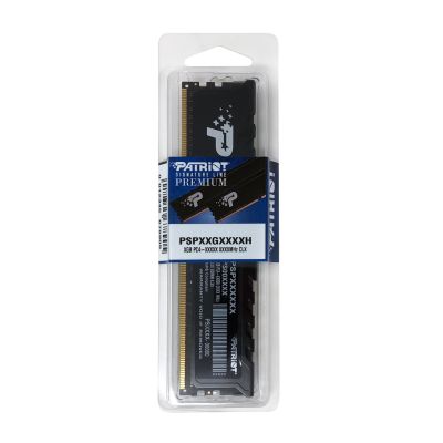 4. Patriot Premium Black DDR4 32GB 3200MHz Radiator