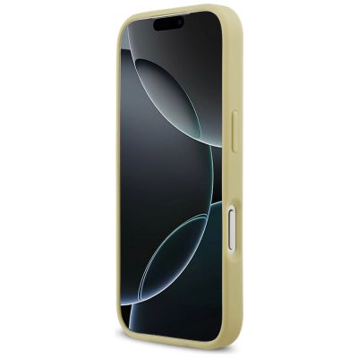 5. Guess Rhinestone Triangle Logo iPhone 17 Pro Case - Gold