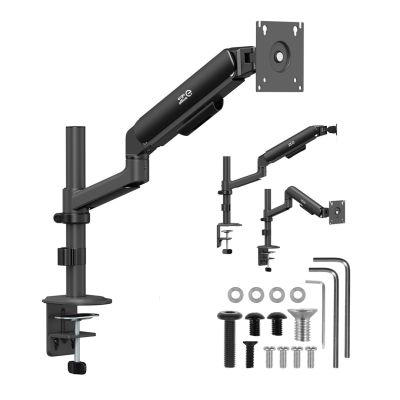 8. ERGO OFFICE MONITOR HOLDER / HANGER, 17"-32", 1-10KG, MATTE BLACK, MAX. VESA 100X100 ER-691 B