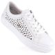 30. Rieker W RKR641 leather comfort shoes white