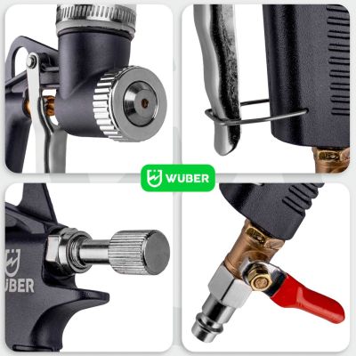 10. 5 L Pneumatic Plastering Gun WUBER
