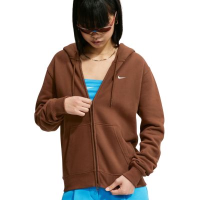 5. Nike Studio Fleece Medium Weight Women's Sweatshirt Light Brown IM8504 259