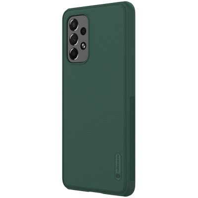 2. Nillkin Super Frosted Shield Pro durable case cover for Samsung Galaxy A73 green