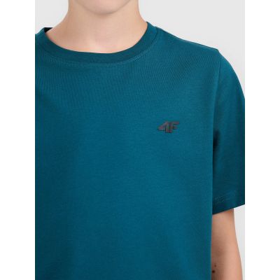 3. Boy's cotton T-shirt 4F 4FJWAW26TTSHM3507-40S
