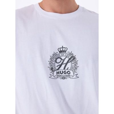 6. HUGO Daminor T-shirt white (50538246-100)