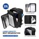 5. Tech-Protect Defender S50 Backpack for Ryanair & Wizzar, 20L Laptop - Black