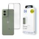 3mk Clear Case for Motorola Moto G55 5G - transparent