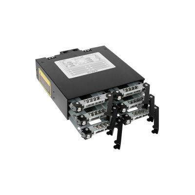 4. IcyDock 6x6.3cm SATAI-III Mounting Plate for 1x5.25" SSD to 9.5 KEY