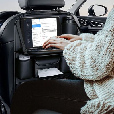 3. Tech-Protect UCA100 Car Organizer - Black