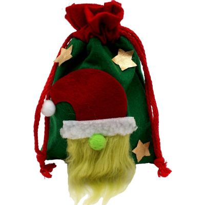 7. CHRISTMAS GIFT BAG WITH SANTA CLAUS 15x20CM