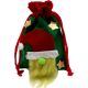 7. CHRISTMAS GIFT BAG WITH SANTA CLAUS 15x20CM