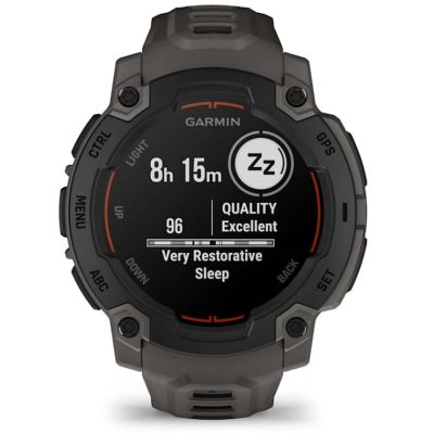 6. Garmin Instinct E smartwatch - 45mm black/charcoal