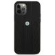 3. BMW Leather Curve Perforate Case for iPhone 12 Pro Max - Black