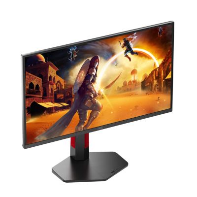12. AOC Q25G4SR Monitor, 24.5 inches, IPS, QHD connector, 16:9, 300 Hz, 1 ms, 2560 x 1440 pixels, 400 cd/m2, HDMI ports: 2, Black