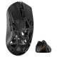 WLMOUSE Beast X Pro Solid Sides Gaming Maus, Omron Optical Switches - black