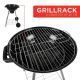 15. GARDEN GRILL REX STEEL BALL 46CM WITH ASHTRAY