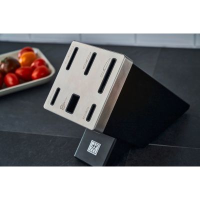 13. ZWILLING Four Star 35145-007-0 Self-Sharpening Knife Set, 7 Pieces, Black