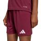 4. adidas Entrada 26 burgundy kids' shorts JZ6527