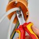 4. Knipex 13 46 165 Wire Stripper Red, Yellow