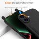 5. iPhone 17 TPU Case with Card Holder and Crossbody Lanyard - Black