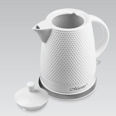 4. Ceramic electric kettle 1.5L 1500WMR-069-WHITE MAESTRO