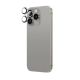 3. AmazingThing AR Aluminum 3 Lens Glass with Camera Lens Frame for iPhone 16 Pro / 16 Pro Max - Gray
