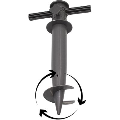 11. UMBRELLA BASE 30x17x6CM GRAY