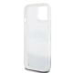 7. DKNY Liquid Glitter Big Logo case for iPhone 15 / 14 / 13 - white