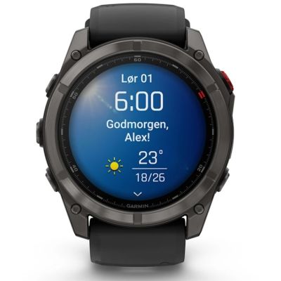 12. Garmin Fenix 8 Pro 51 mm AMOLED Black 3.56 cm (1.4")