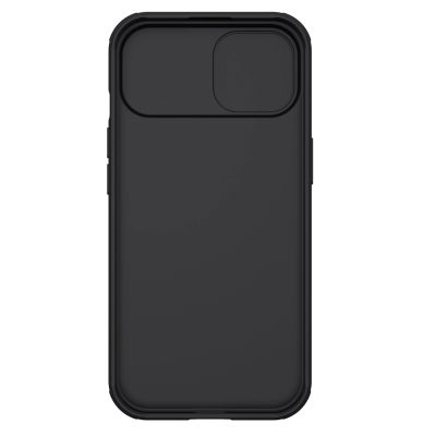 6. Nillkin CamShield Pro Magnetic Case for iPhone 15 Plus with Camera Protector - Black